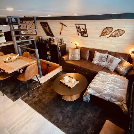 Cozy Avec Jacuzzi Et Vue - Fr-1-593-121 샬레 레장글